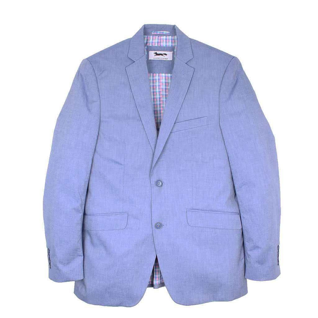 The Spring Blazer in Light Blue by Country Club Prep - Country Club Prep