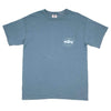 Hard Pressed OG Pocket Tee in Ocean by Waters Bluff - Country Club Prep