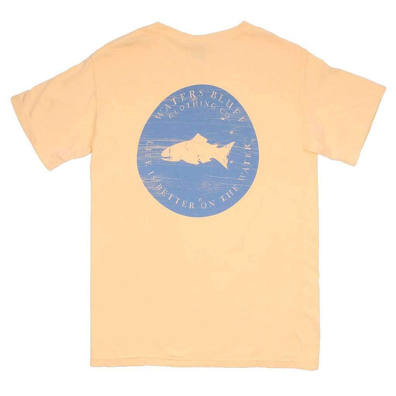 Hard Pressed OG Pocket Tee in Butter by Waters Bluff - Country Club Prep