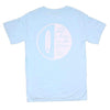 Paddle On OG Pocket Tee in Ice Blue by Waters Bluff - Country Club Prep