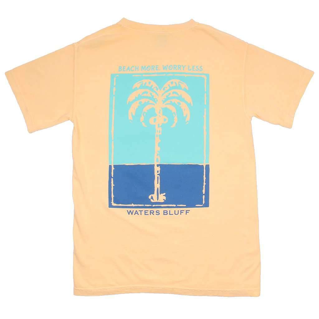 Palm OG Pocket Tee in Butter by Waters Bluff - Country Club Prep