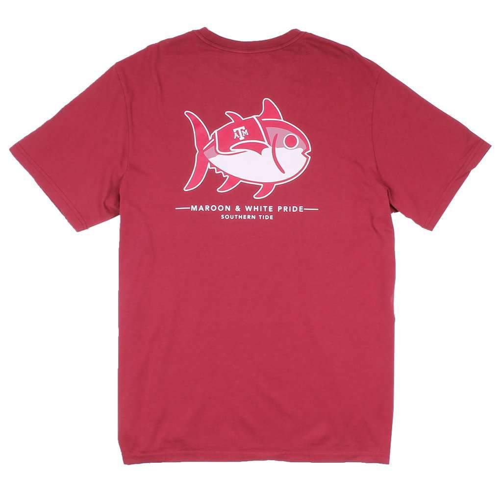 Texas A&M University Mascot Tee Shirt in Chianti by Southern Tide ...