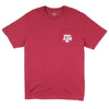 Texas A&M University Mascot Tee Shirt in Chianti by Southern Tide - Country Club Prep