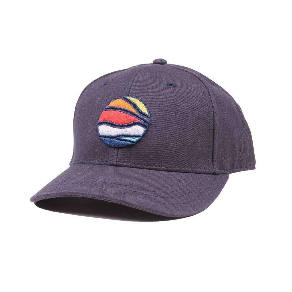 3D Bluff Horizon Hat in Navy by Waters Bluff - Country Club Prep