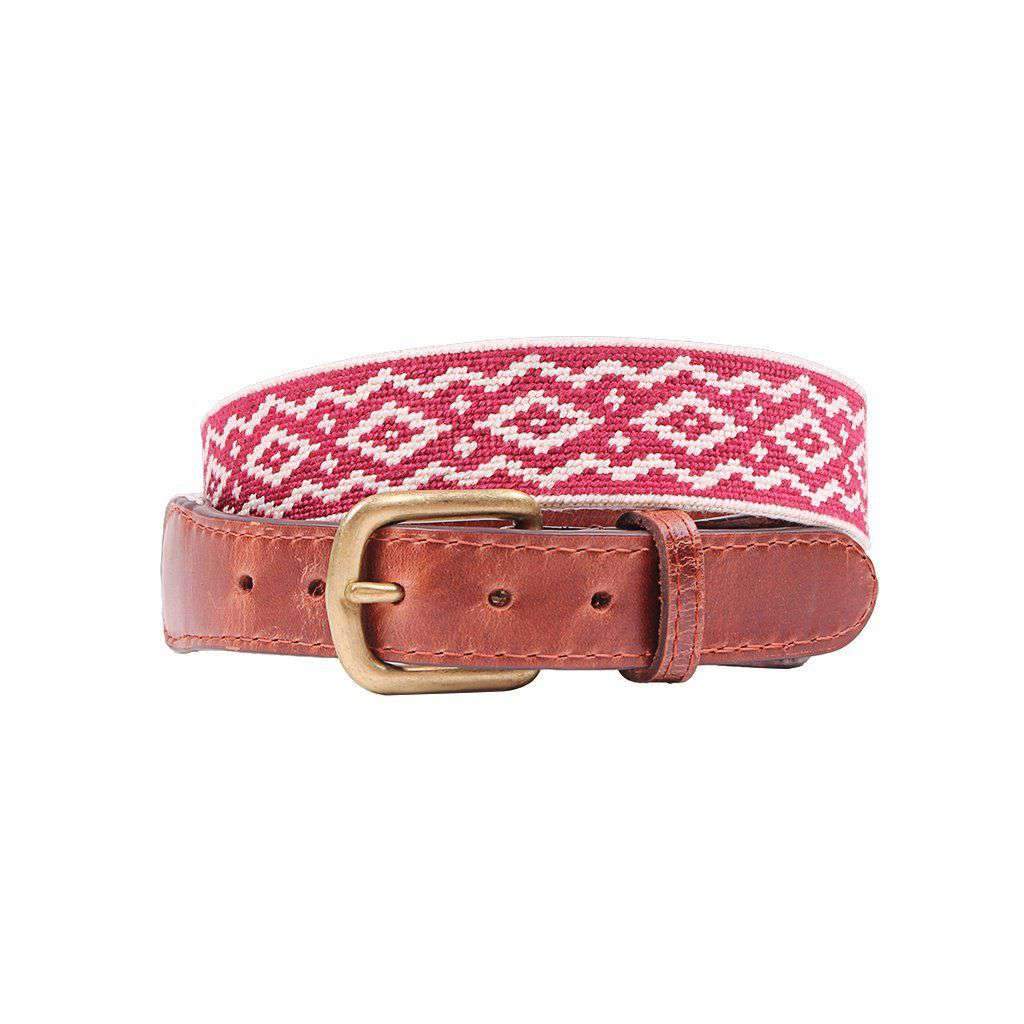 Andes Gaucho Needlepoint Belt by Smathers & Branson - Country Club Prep