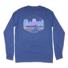 Night Train Long Sleeve Tee in Navy by Waters Bluff - Country Club Prep