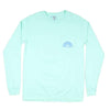 Under the Neon Long Sleeve Tee in Mint by Waters Bluff - Country Club Prep