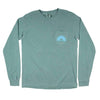 Shade the Town Long Sleeve Tee in Olive by Waters Bluff - Country Club Prep