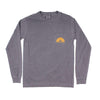 Ripple of the Sun Long Sleeve Tee in Bluff Grey by Waters Bluff - Country Club Prep