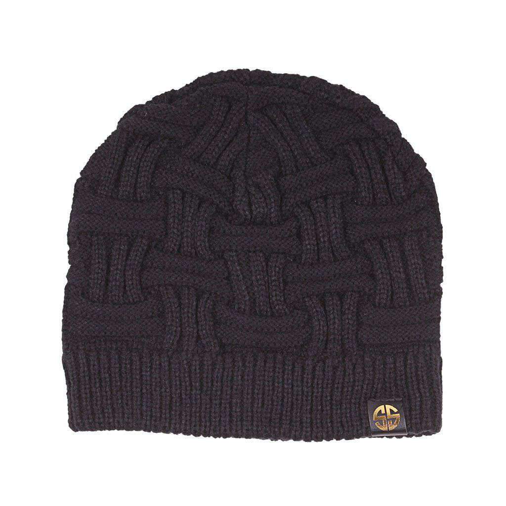 Beanie in Black by Simply Southern - Country Club Prep