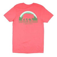 Bear Short Sleeve Tee in Nantucket Red by Southern Outdoor Co. - Country Club Prep