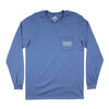 Seal Logo Long Sleeve Tee in Navy by Southern Outdoor Co. - Country Club Prep