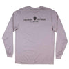 Classic Logo Long Sleeve Tee in Hurricane Grey by Southern Outdoor Co. - Country Club Prep