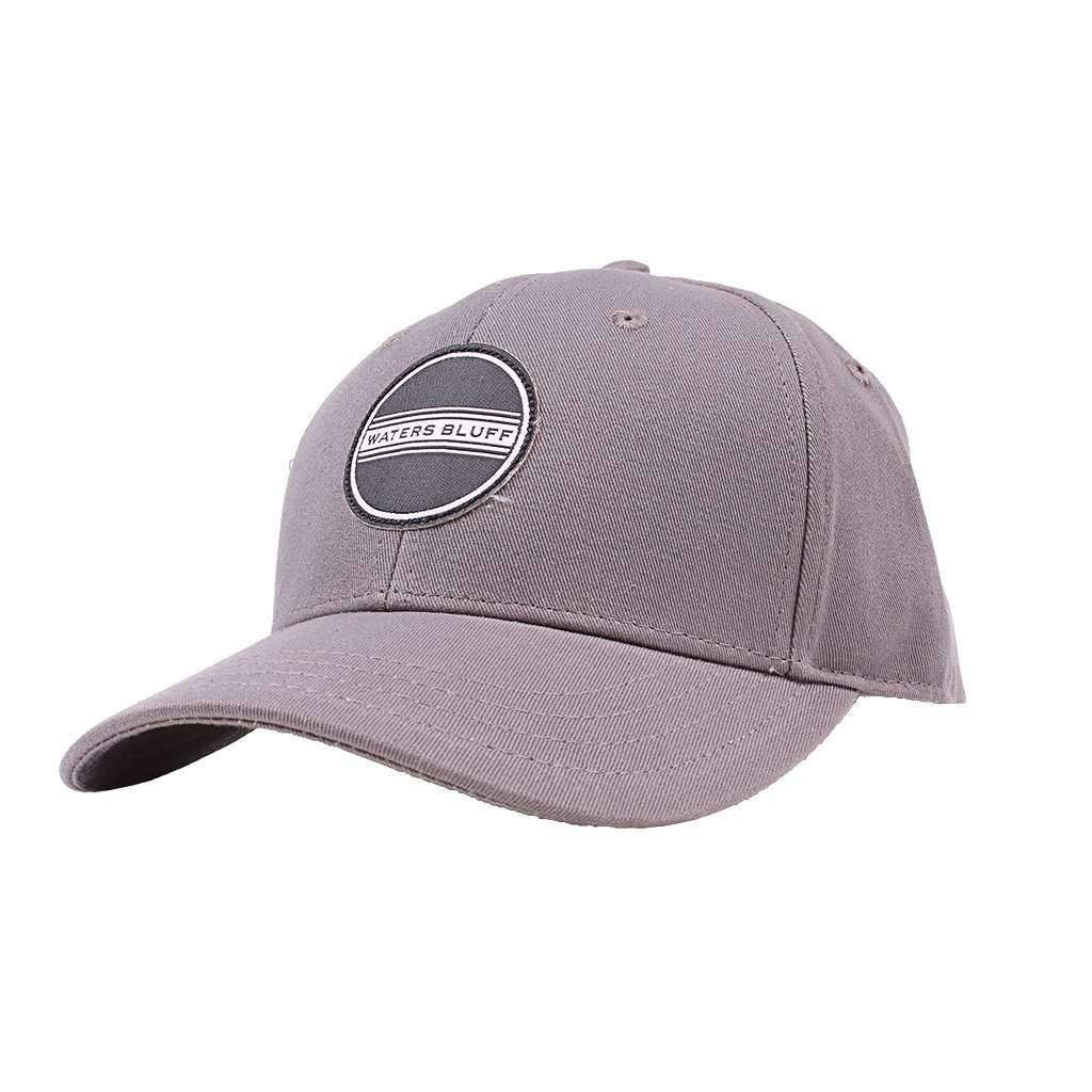 Simple Patch Hat in Charcoal by Waters Bluff - Country Club Prep