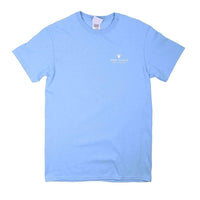 Preppy Strong Tee in Blues by Simply Southern - Country Club Prep