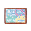 Vineyard Vines Patchwork Needlepoint Credit Card Wallet by Smathers & Branson - Country Club Prep