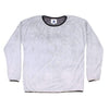 The Visby Frosty Top Sweater in Grey by Nordic Fleece - Country Club Prep
