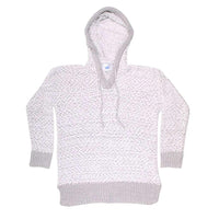 The Stockholm Popcorn Sweater in Grey by Nordic Fleece - Country Club Prep