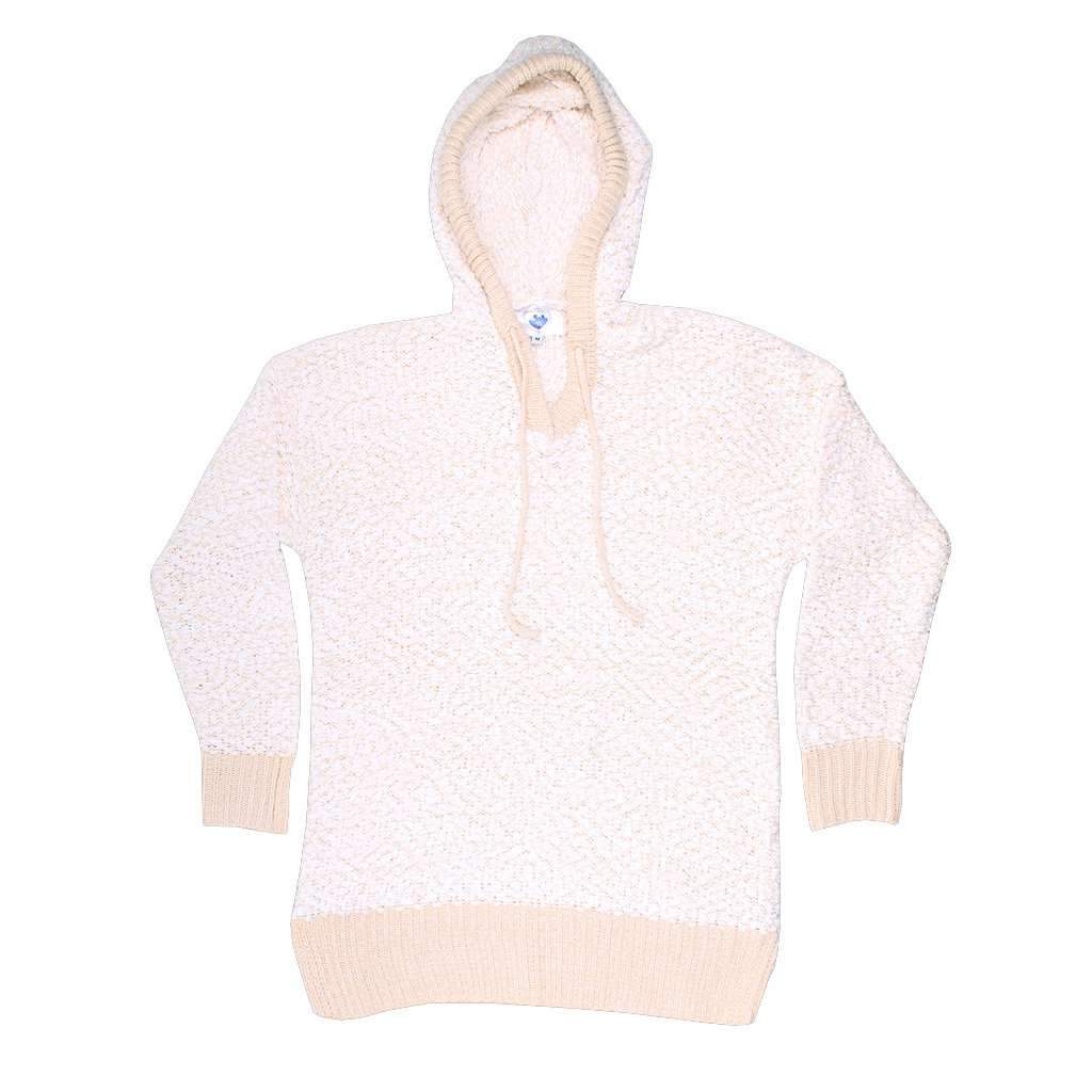 The Stockholm Popcorn Sweater in Cream by Nordic Fleece - Country Club Prep