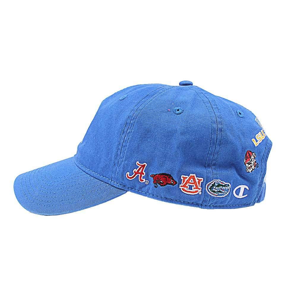 Pride of the SEC Hat in Blue by Champion - Country Club Prep