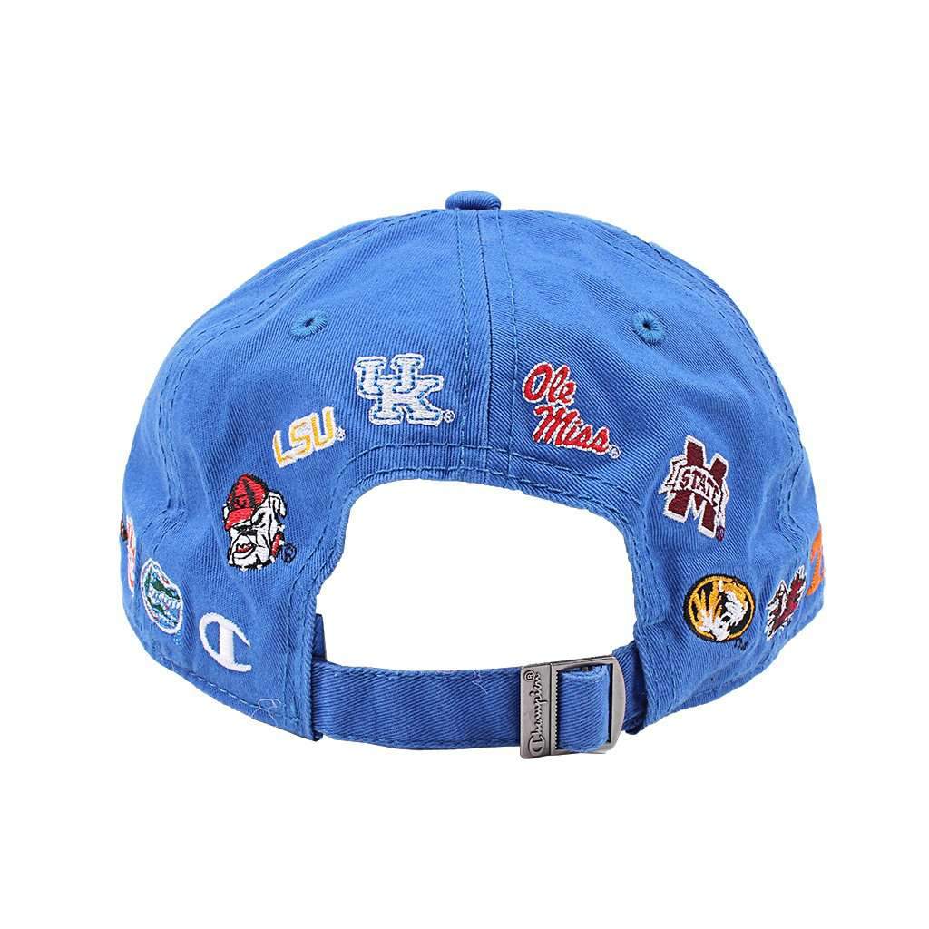 Pride of the SEC Hat in Blue by Champion - Country Club Prep