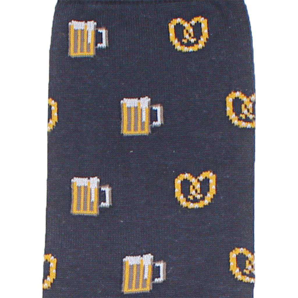 Beer and Pretzels Socks by Byford - Country Club Prep