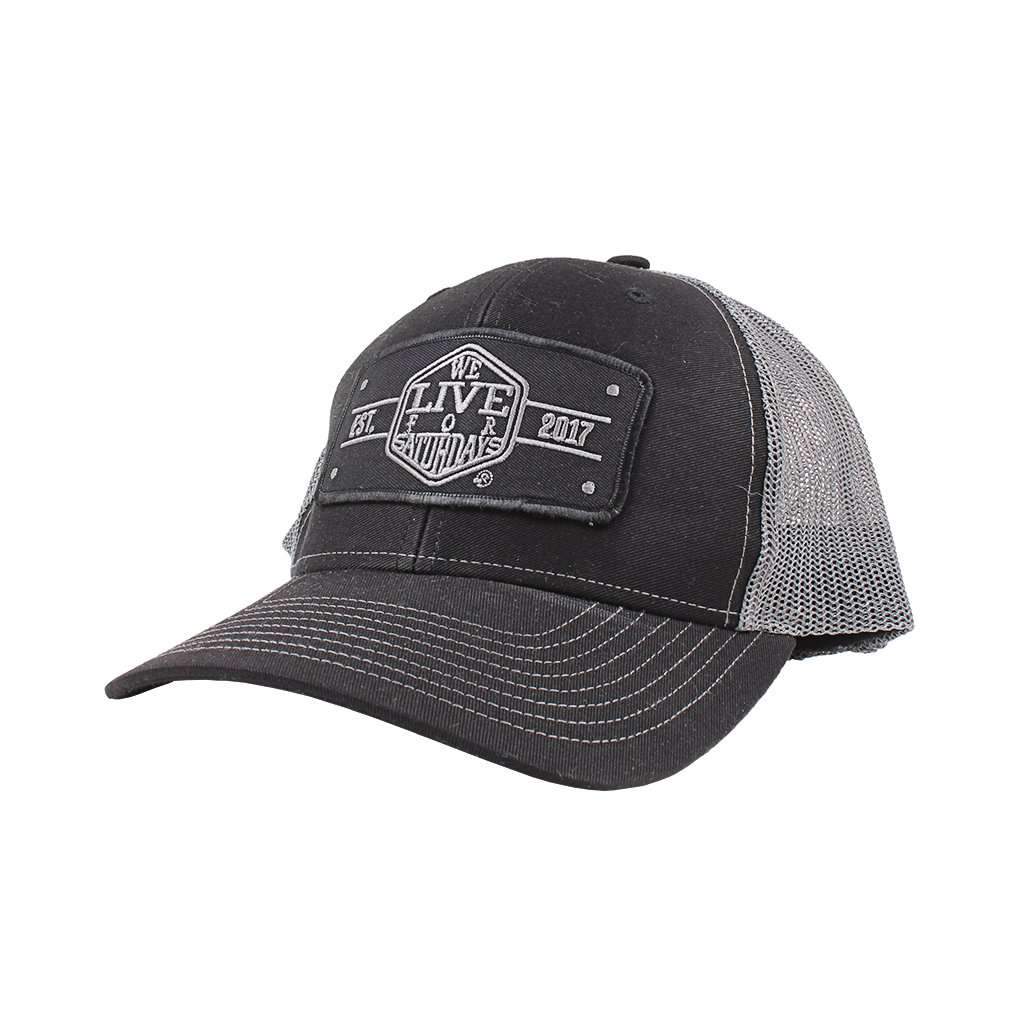 EST 2017 Trucker Hat by We Live For Saturdays - Country Club Prep