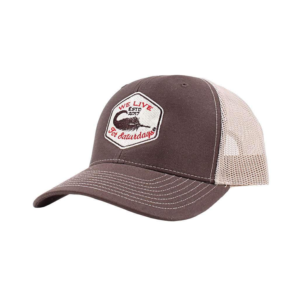 Mallard Feather Trucker Hat by We Live For Saturdays - Country Club Prep