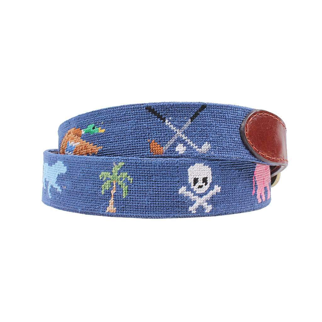 Smathers Life Needlepoint Belt by Smathers & Branson - Country Club Prep