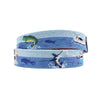 Offshore Fishing Needlepoint Belt by Smathers & Branson - Country Club Prep
