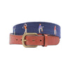 Mulligan Needlepoint Belt by Smathers & Branson - Country Club Prep