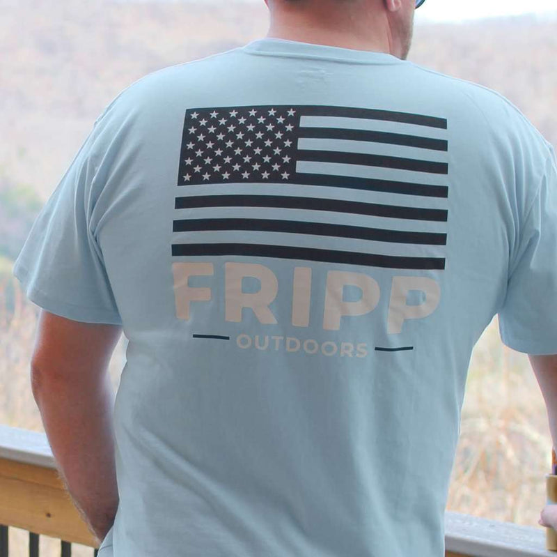 Flag Logo Tee by Fripp Outdoors - Country Club Prep