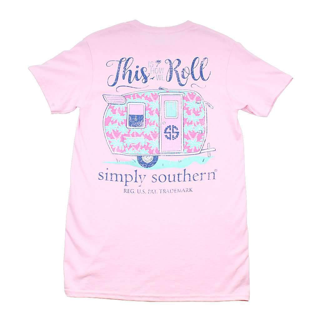 Preppy Roll Tee by Simply Southern - Country Club Prep