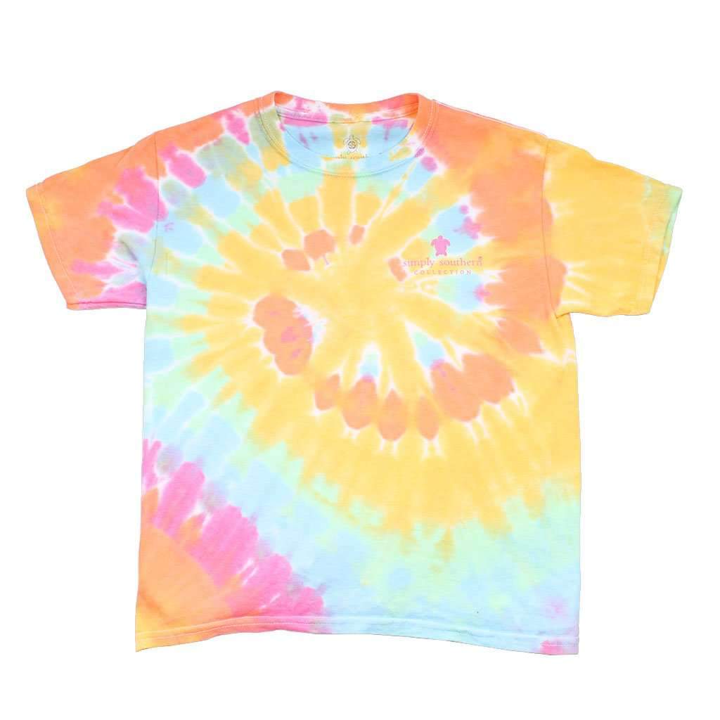 Youth Save the Turtles Washed Logo Tee by Simply Southern - Country Club Prep