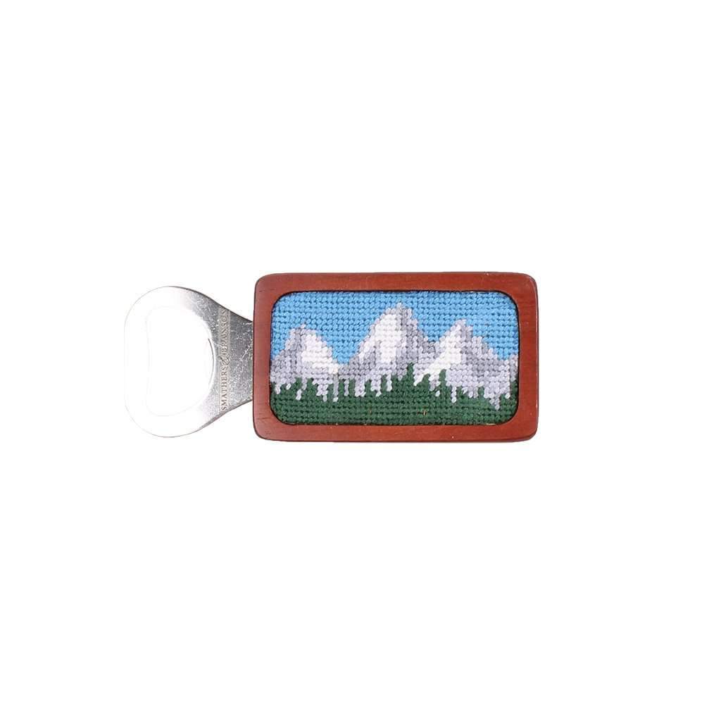 Tetons Needlepoint Bottle Opener by Smathers & Branson - Country Club Prep