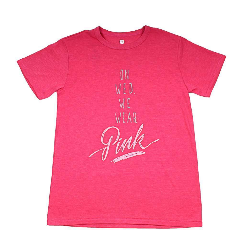 We Wear Pink Tee by Lauren James - Country Club Prep