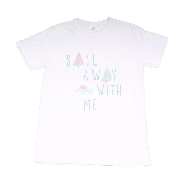Sail Away With Me Tee by Lauren James - Country Club Prep