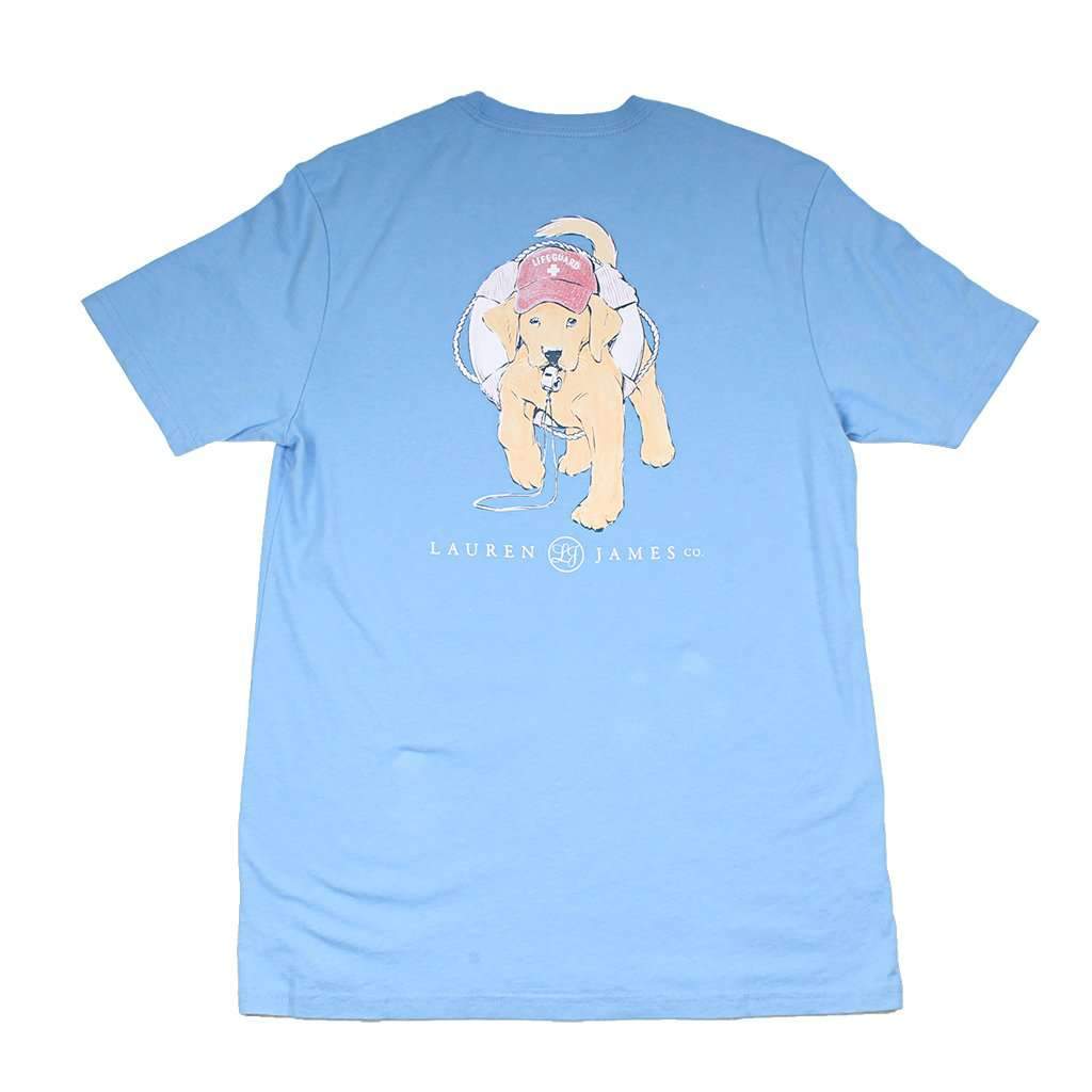Lifeguard Pup Tee by Lauren James - Country Club Prep