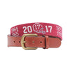 Alabama National Championship Needlepoint Belt by Smathers & Branson - Country Club Prep