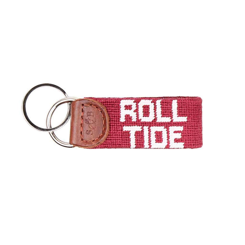 Roll Tide Needlepoint Key Fob by Smathers & Branson - Country Club Prep