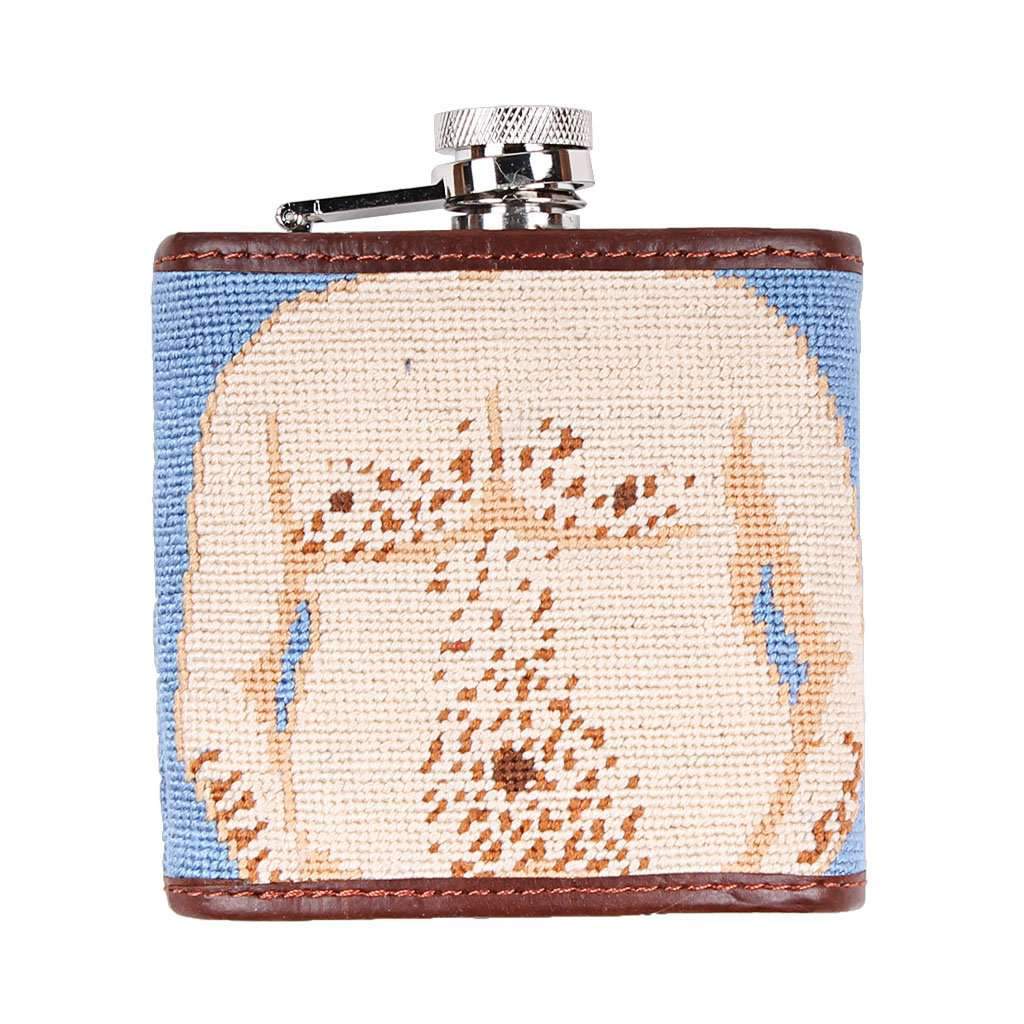 Dad Bod Needlepoint Flask by Smathers & Branson - Country Club Prep