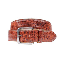 Travis Moc Croc Belt by Country Club Prep - Country Club Prep