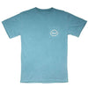 Whiskey Flag Tee in Ice Blue by Country Club Prep - Country Club Prep