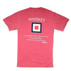 Whiskey Flag Tee in Crimson by Country Club Prep - Country Club Prep