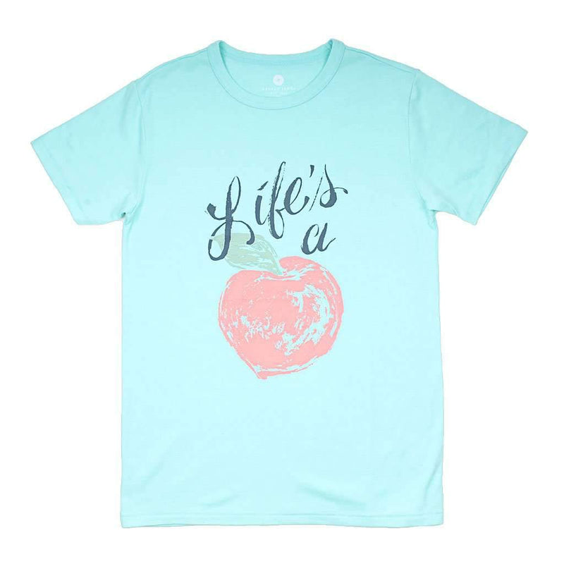 Life's a Peach Tee by Lauren James - Country Club Prep