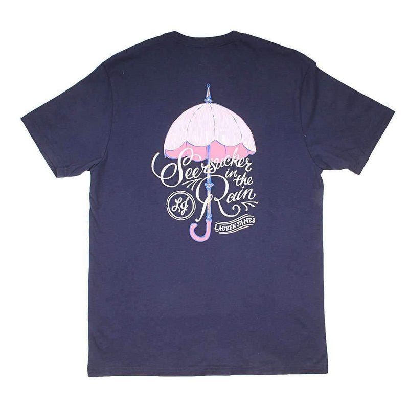 Seersucker In The Rain Tee by Lauren James - Country Club Prep