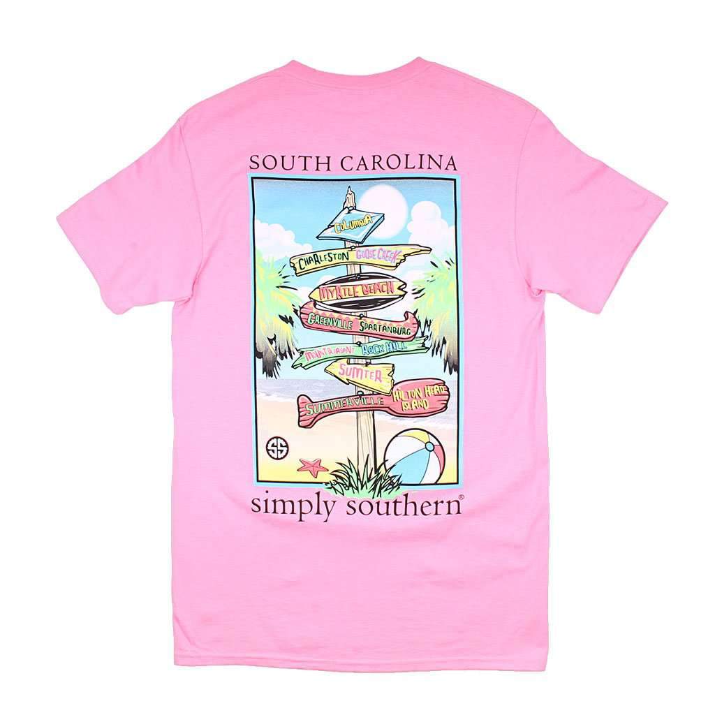 States South Carolina Tee by Simply Southern - Country Club Prep