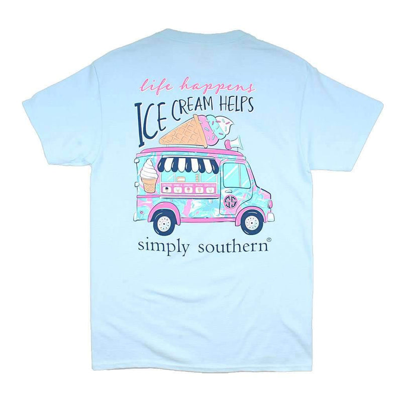 Preppy Ice Cream Tee by Simply Southern - Country Club Prep