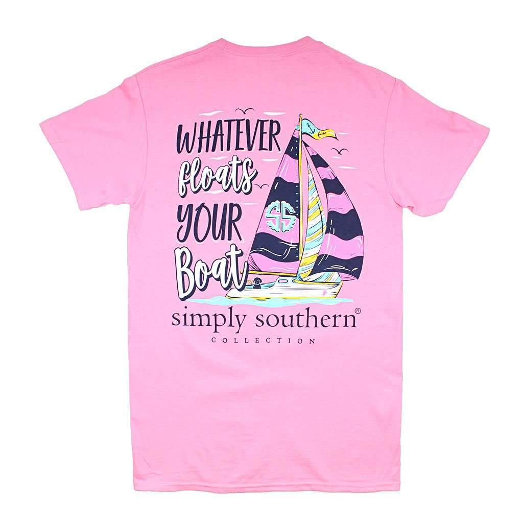 Preppy Boat Tee by Simply Southern - Country Club Prep