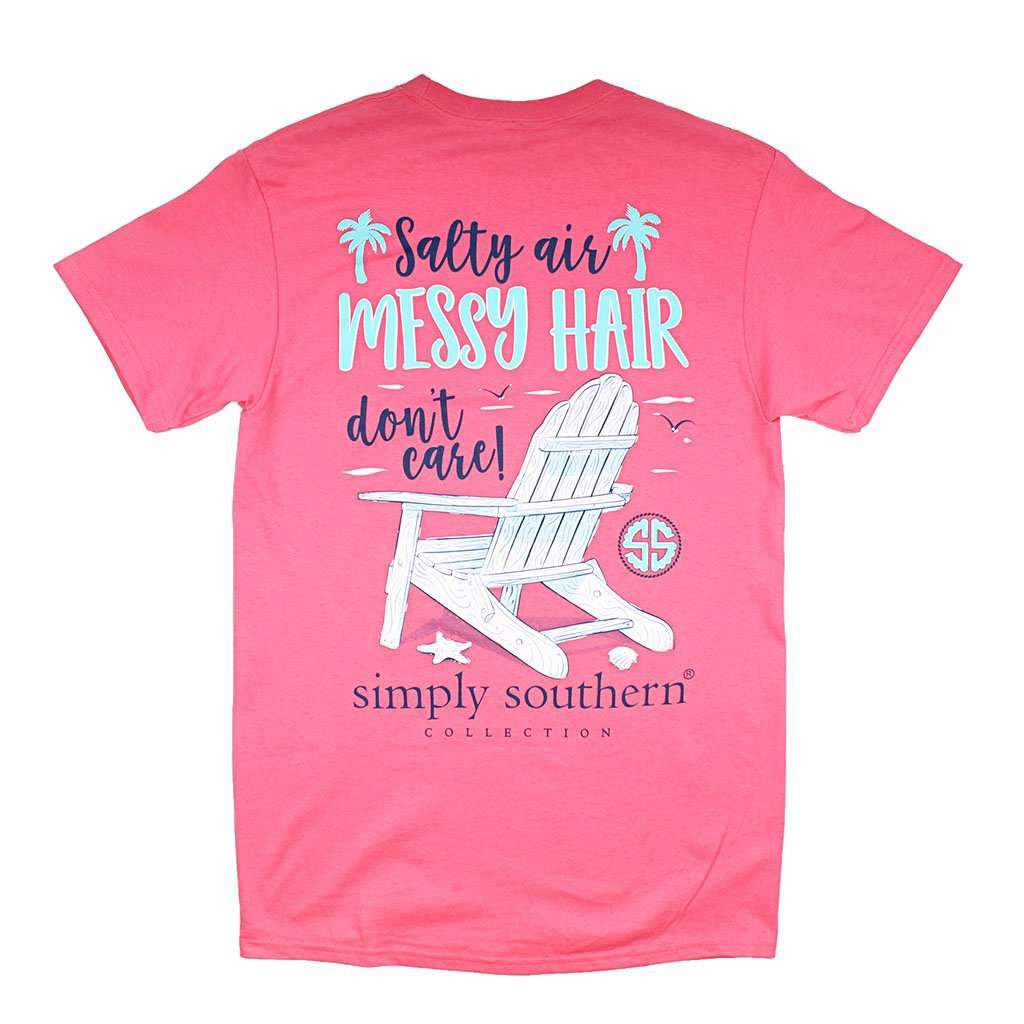 Preppy Messy Tee by Simply Southern - Country Club Prep